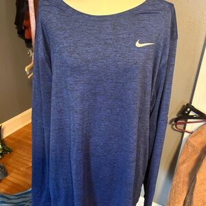 Nike Dri-FIT Blue Performance Top